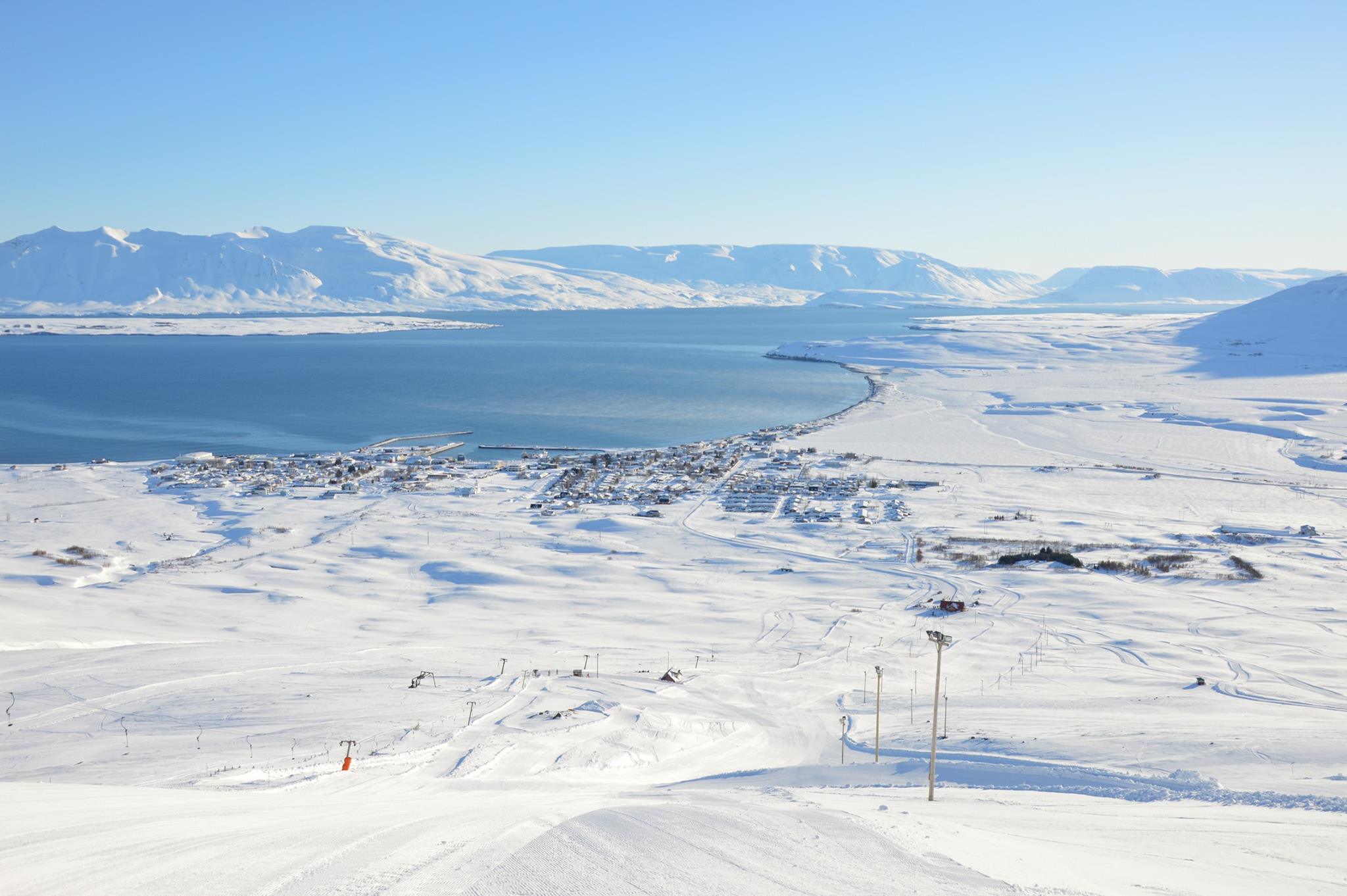 Dalvik snow tours North Iceland