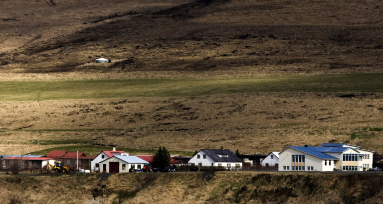 Laugarbakki in North west Iceland