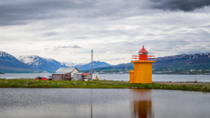The lighthouse by Svalbarðsströnd